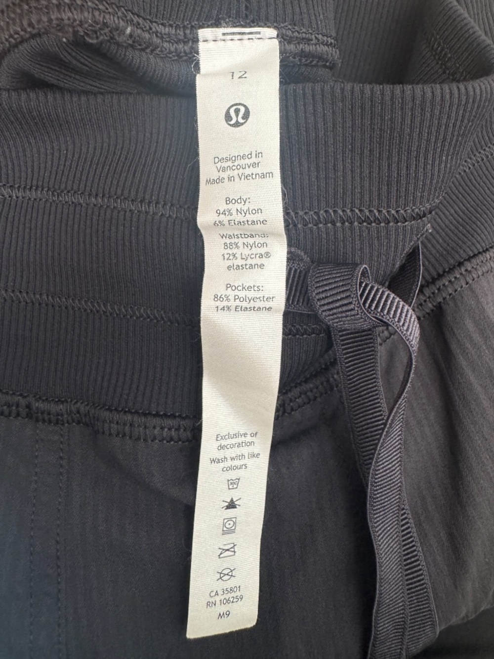 Lulu Lemon: Dance Studio Mid-Rise Jogger Full Length - Picture 9 of 9